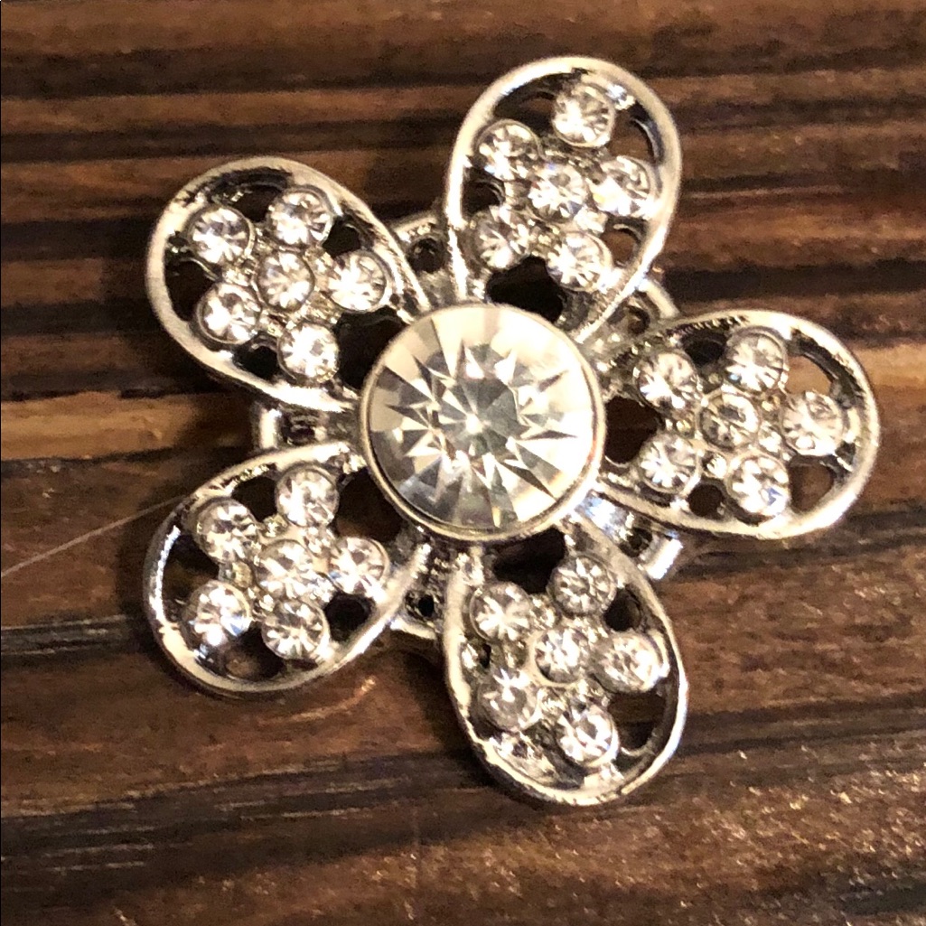 Interchangeable Flower Snap 18mm 9$